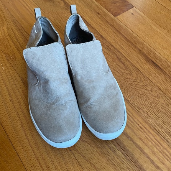 Tan Suede Sneakers - Picture 1 of 5